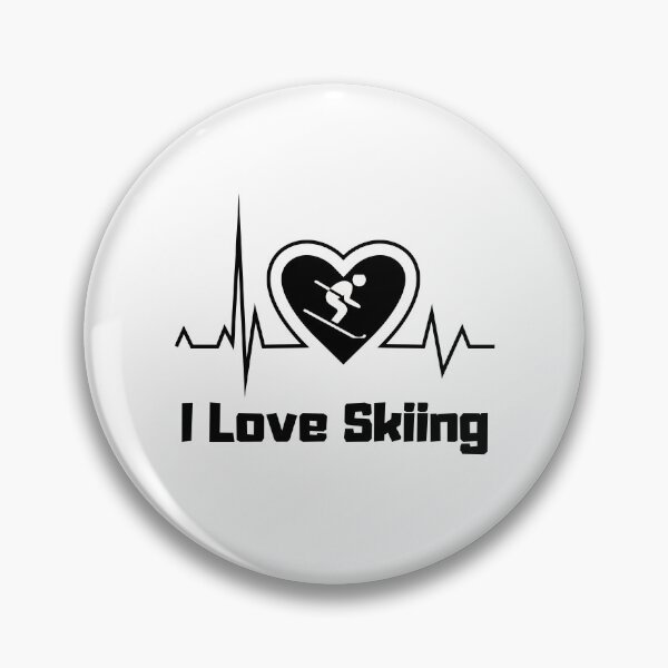 Item preview, I love skiing designed and sold by tets.