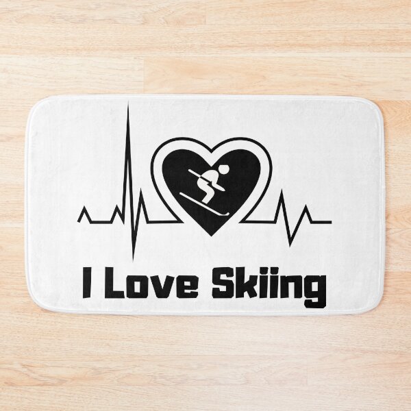 Item preview, I love skiing designed and sold by tets.