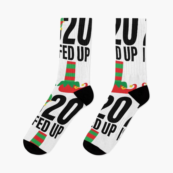 Item preview, 2020 Is Elfed Up Funny Christmas Quote designed and sold by GravitiTees.