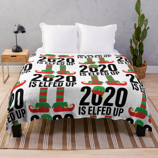 Item preview, 2020 Is Elfed Up Funny Christmas Quote designed and sold by GravitiTees.