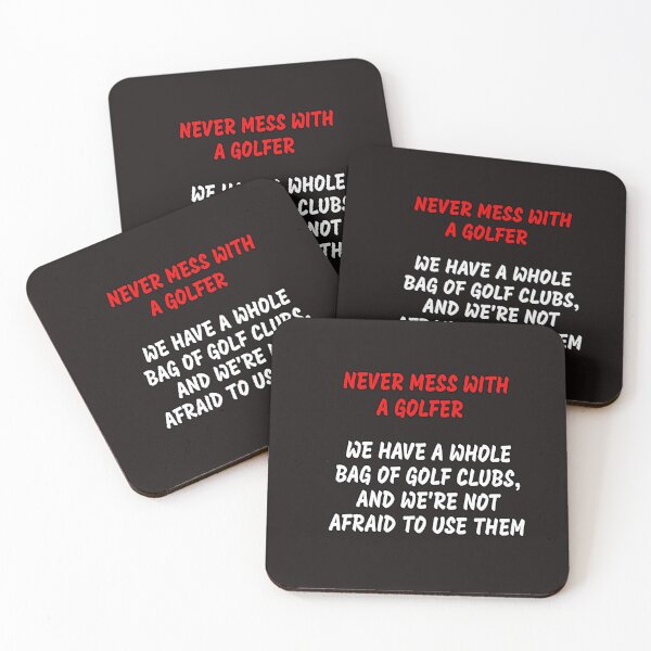 Item preview, Never Mess With A Golfer designed and sold by ProBatavian.