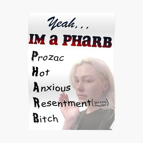 PHARBZ PHOEBE BRIDGERS Poster
