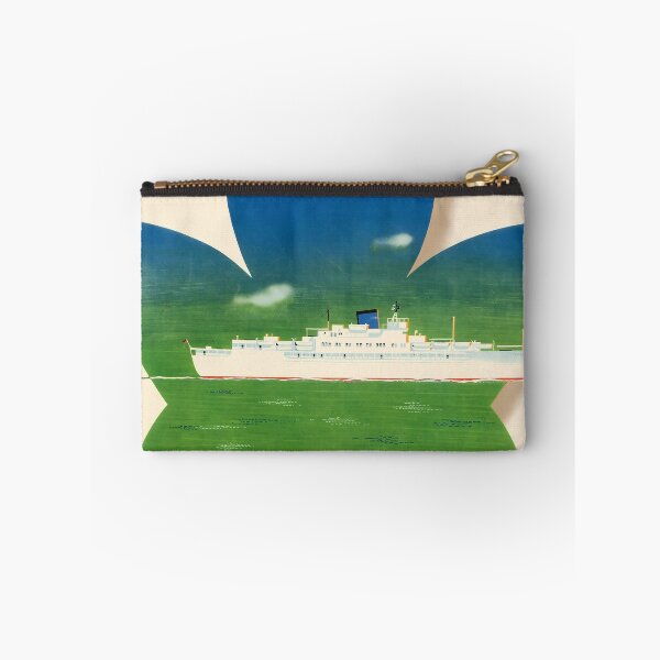 Item preview, retro classic Europe Canada Line poster designed and sold by CorasPosters.
