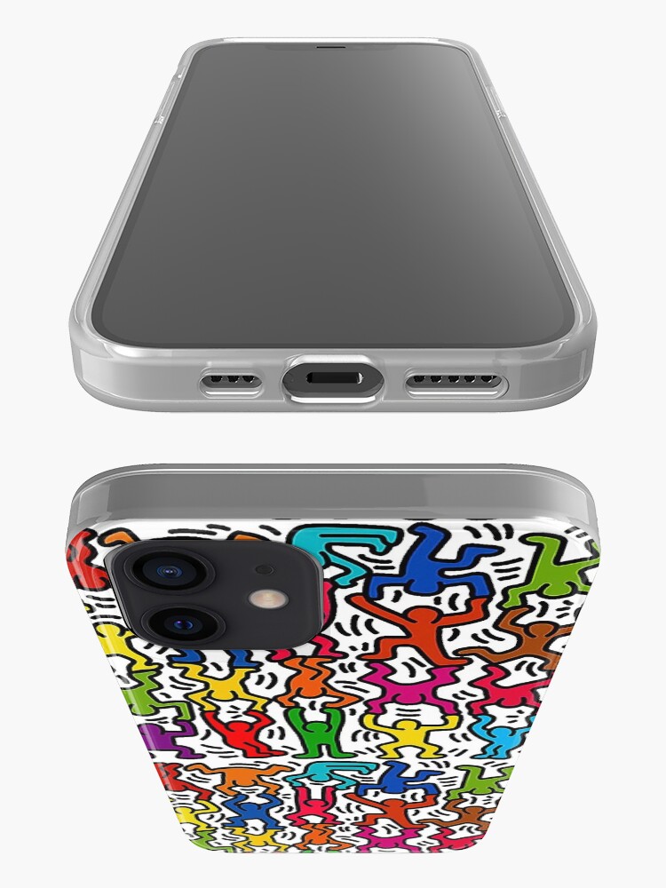 Alternate view of Keith Haring Stick Figure Acrobats iPhone Case & Cover