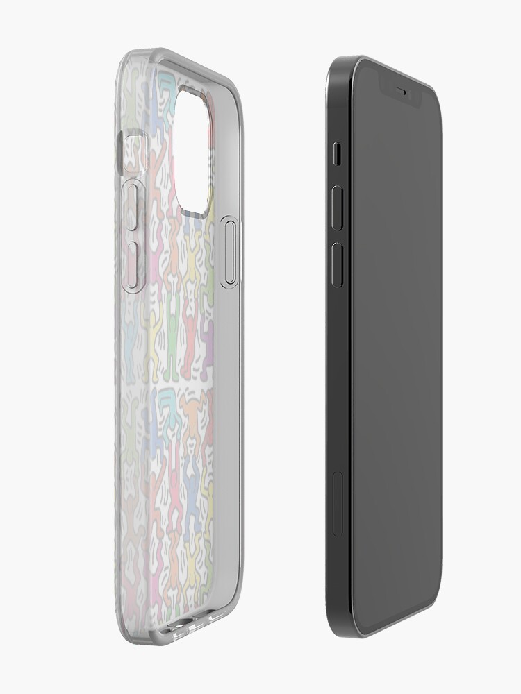 Alternate view of Keith Haring Stick Figure Acrobats iPhone Case & Cover