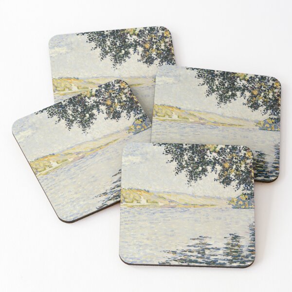 Item preview, View of the Seine at Herblay By Paul Signac designed and sold by sunny-007.