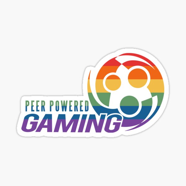 Item preview, Peer Powered Gaming with Pride designed and sold by CG5NATCH.