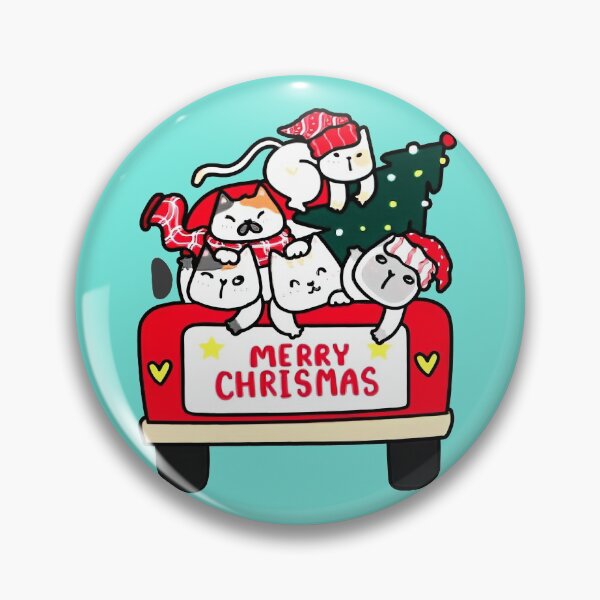 Item preview, Cats and xmas tree on red car designed and sold by Tranguyen.