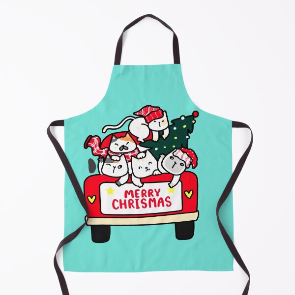 Item preview, Cats and xmas tree on red car designed and sold by Tranguyen.