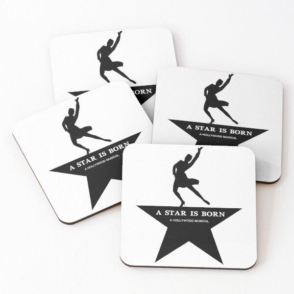 Item preview, A Star Is Born Hamilton parody mashup logo designed and sold by misssallyb.