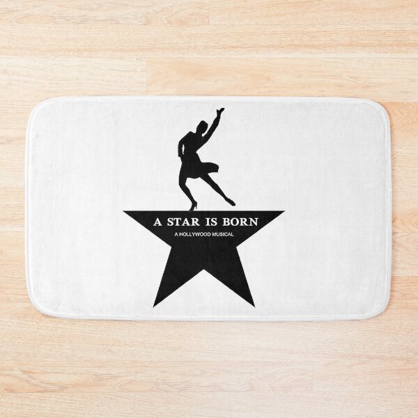 Item preview, A Star Is Born Hamilton parody mashup logo designed and sold by misssallyb.