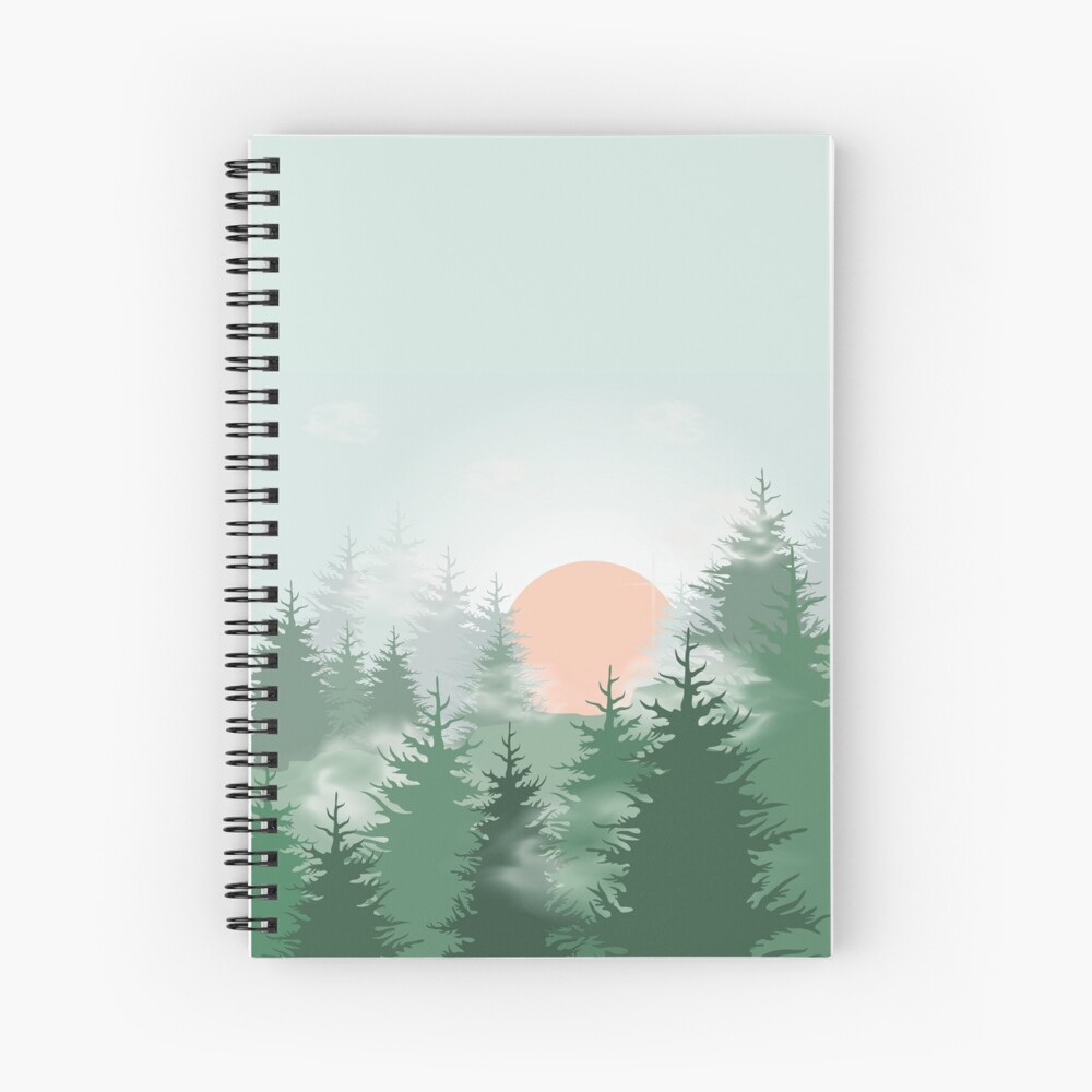 Vista previa del artículo con la obra «Cuaderno de espiral», diseñado y vendido por Lapetiteredac.