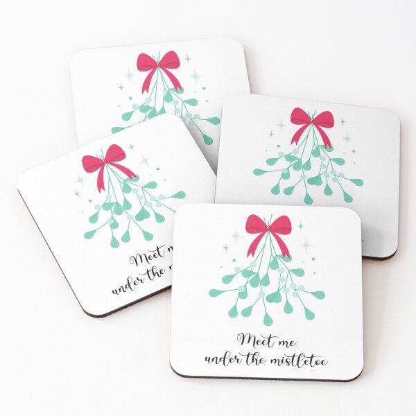 Item preview, Meet Me Under The Mistletoe Sweet Red Ribbon Bundle designed and sold by BlossomSky.