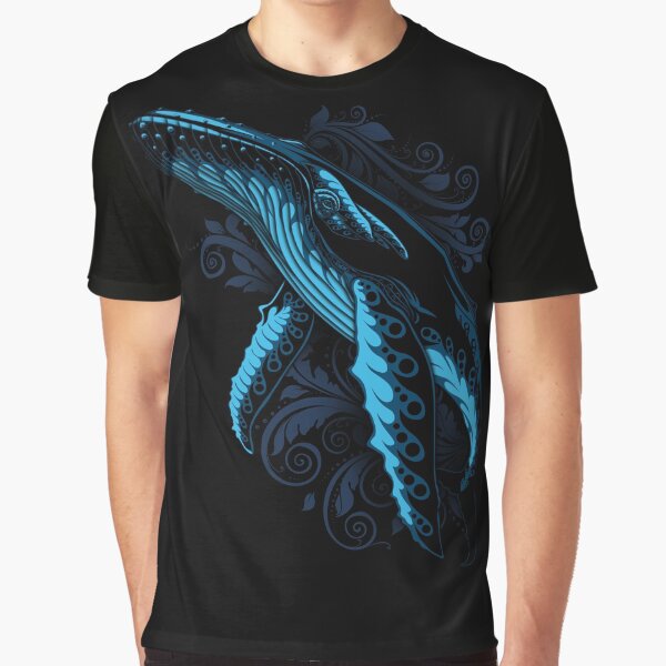 Item preview, Humpback Whale Blue designed and sold by HexOne.