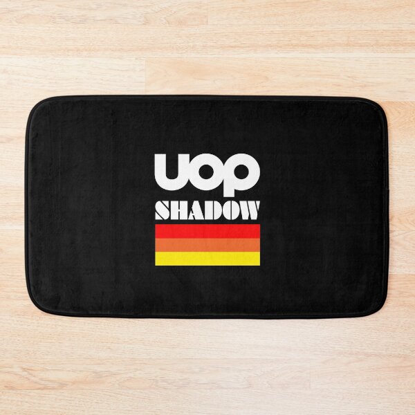 Item preview, UOP Shadow retro F1 sponsor block logo - small designed and sold by retropetrol.