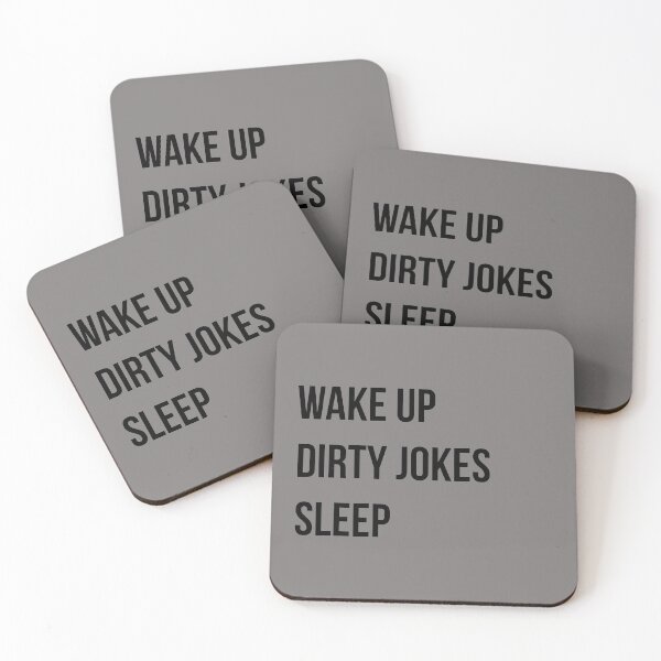 Item preview, Humor adulto - wake up, dirty jokes, sleep, repeat  designed and sold by Erick  Tezó.