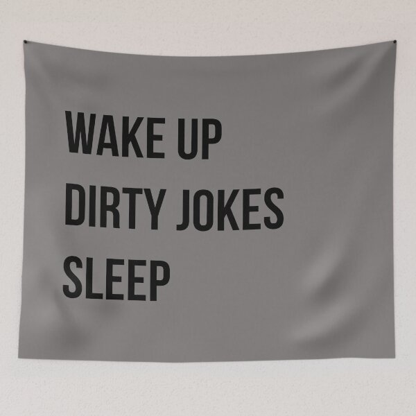 Item preview, Humor adulto - wake up, dirty jokes, sleep, repeat  designed and sold by Erick  Tezó.