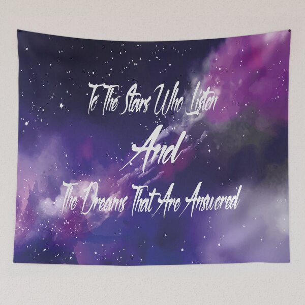 Item preview, To The Stars Who Listen And The Dreams That Are Answered designed and sold by samah82.
