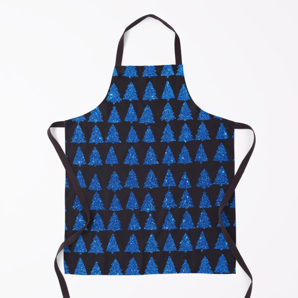 Item preview, Christmas trees blue glitter   designed and sold by Con Inspo.