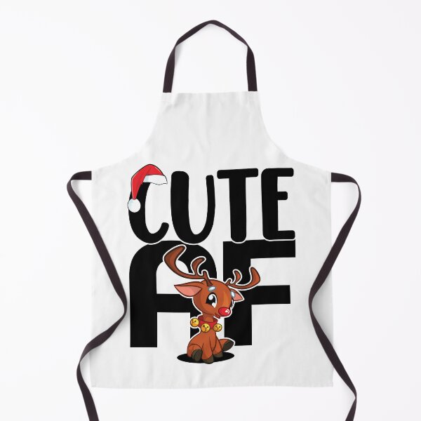 Item preview, Cute AF | Adorable Christmas Reindeer. designed and sold by GravitiTees.