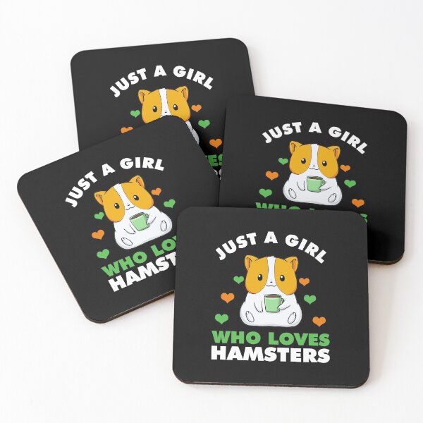 Item preview, Just A Girl Who Loves Hamsters - Gift for Hamster Owner , Hamster Lover designed and sold by MrElgo.