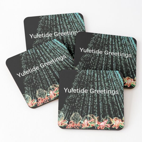 Item preview, Yuletide Greeting-Blue Variation designed and sold by EnticingRose.