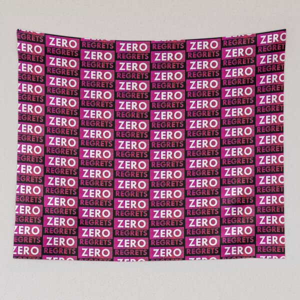 Item preview, Zero regrets designed and sold by aktiveaddict.