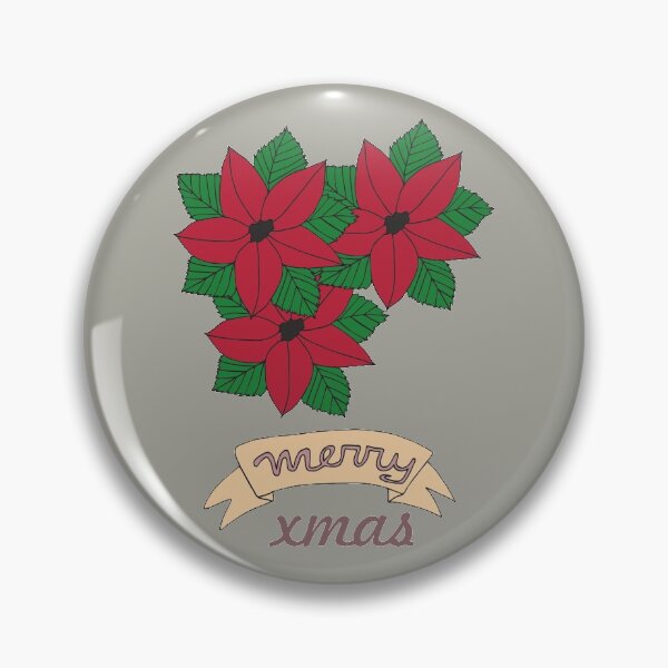 Item preview, Poinsettia merry christmas designed and sold by Veki5.