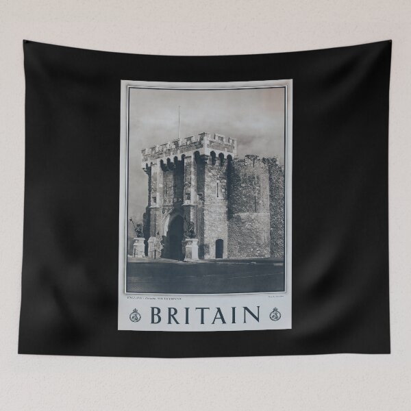 Item preview, viejo classic Bargate Britain poster designed and sold by CorasPosters.