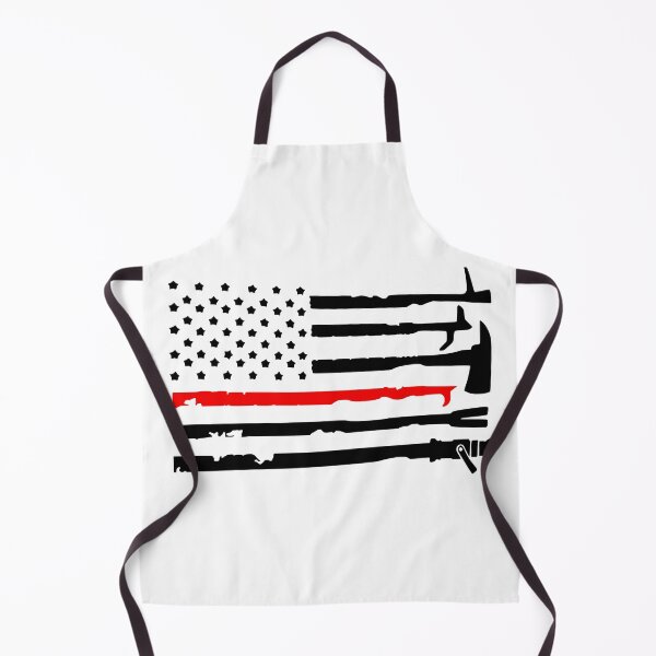 Item preview, USA FIRE FLAG with Tools designed and sold by Rainey Grey + Co.