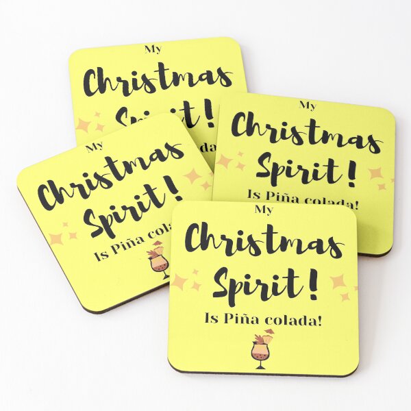 Item preview, My Christmas Spirit is Piña colada! designed and sold by MariusMunteanu.