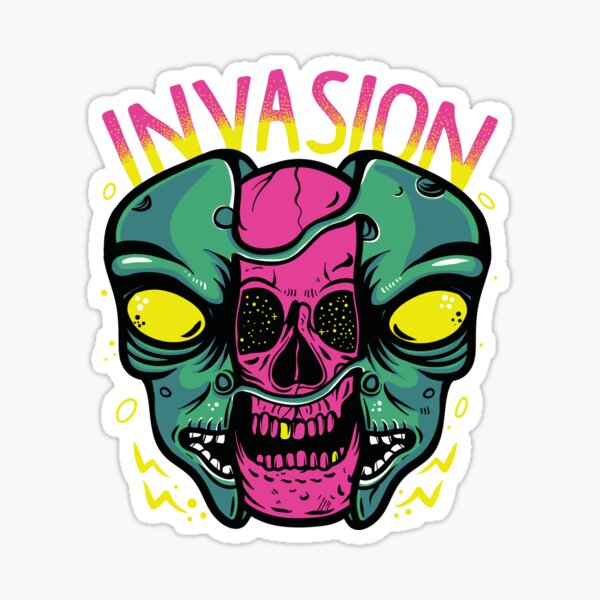 Item preview, Alien Invasion designed and sold by Dewirumbaina.