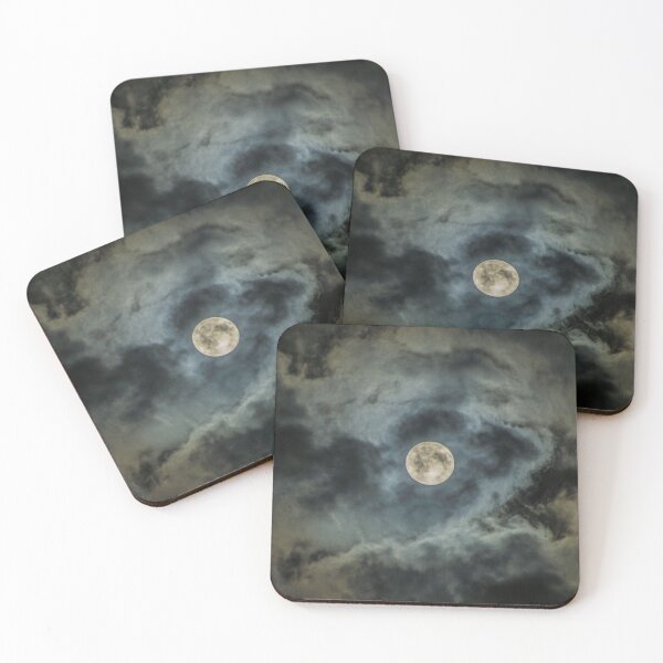 Item preview, Stormy full moon night designed and sold by NW-Photo-Art.