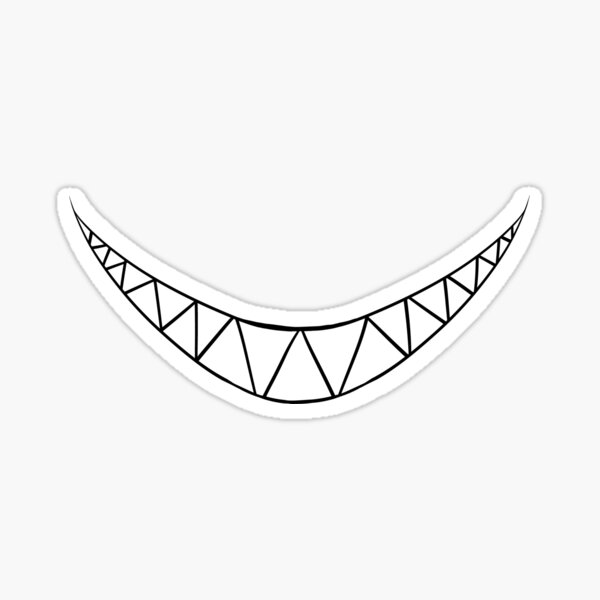 "Grin mask" Sticker for Sale by ThatsAnders | Redbubble