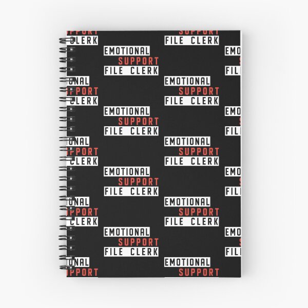 Item preview, Emotional Support File Clerk designed and sold by Chubuter.