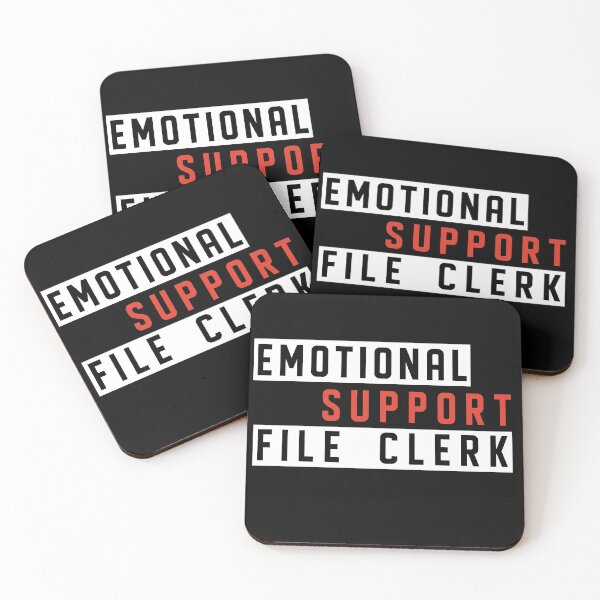 Item preview, Emotional Support File Clerk designed and sold by Chubuter.