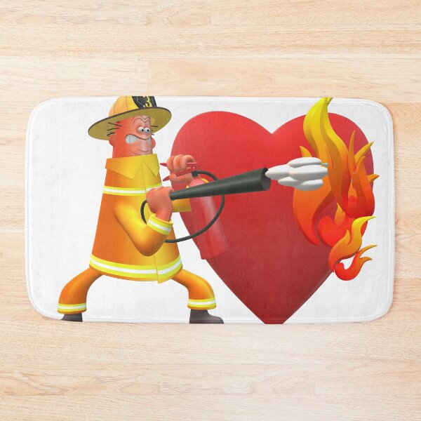 Item preview, Burning heart  designed and sold by jotcar.