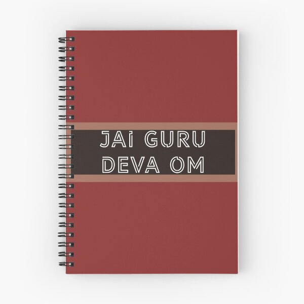Item preview, Jai Guru Deva Om designed and sold by QuotesDogma.
