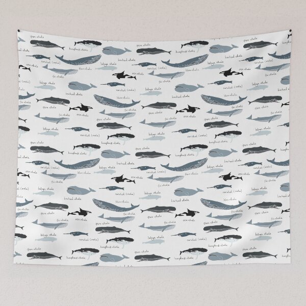 Item preview, Wild Whales designed and sold by Claireybean.