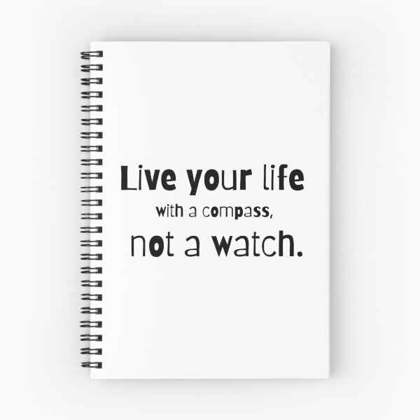 Item preview, Live your life with a compass, not a watch designed and sold by Worranarin.