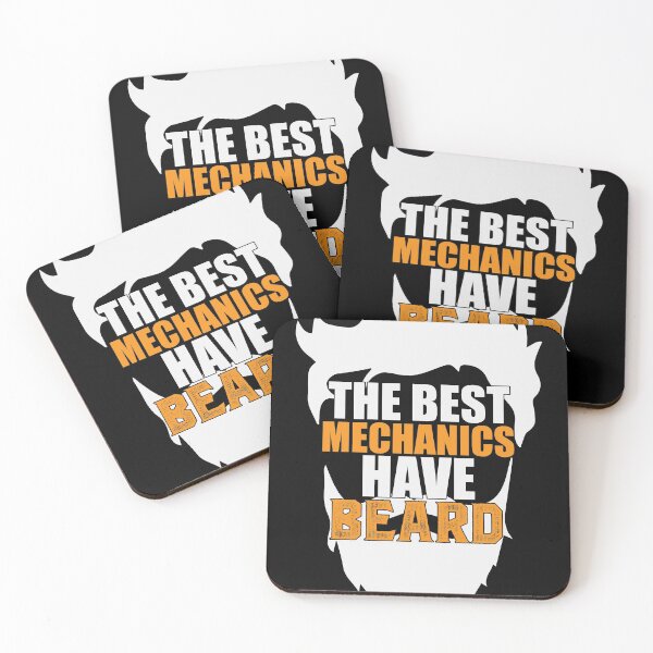 Item preview, The Best Mechanics Have Beard Lovers Funny Beard Gift for men. designed and sold by abcxyzsma.