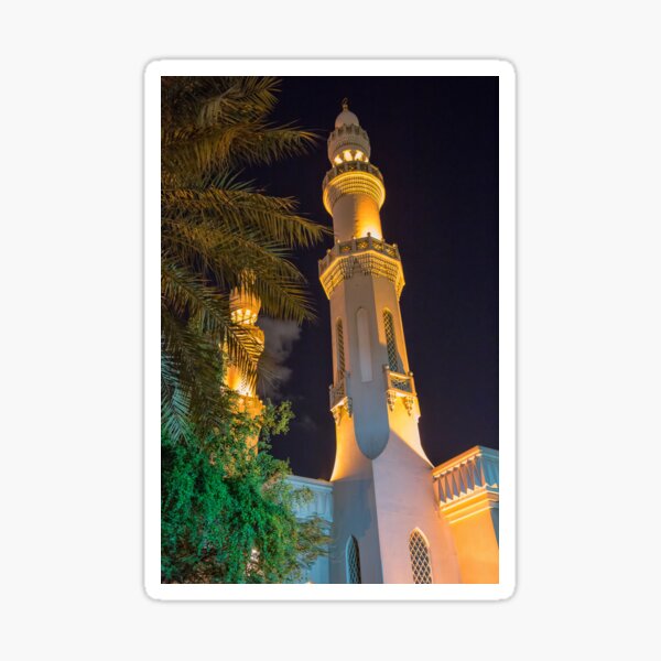 Item preview, United Arab Emirates. Dubai. Mosque. Minarets. Night. designed and sold by vadim19.