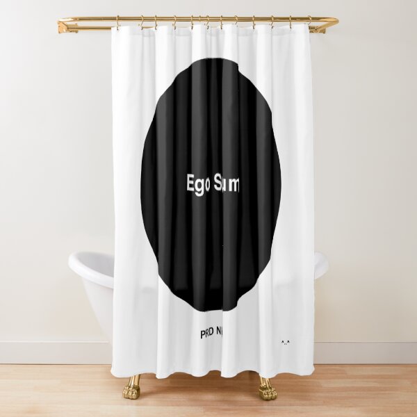 PRD NRD Ego Sum Shower Curtain