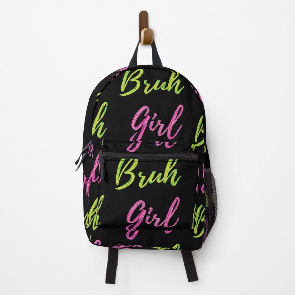 Item preview, Bruh Girl - Colorful Paintbrush Style Text designed and sold by TheMajesticGoat.