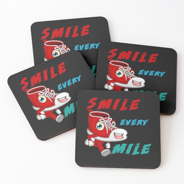 Item preview, Smile Every Mile, Funny Running Runner Sports Gifts for Dad Mom girl, boy /  great gift for running lovers designed and sold by RM2017.