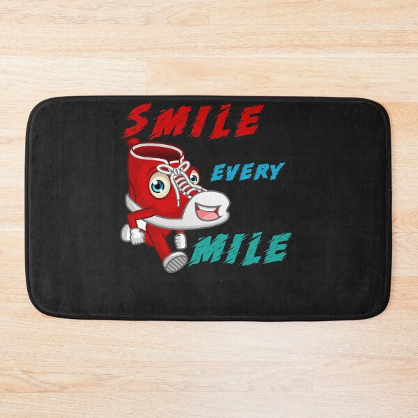 Item preview, Smile Every Mile, Funny Running Runner Sports Gifts for Dad Mom girl, boy /  great gift for running lovers designed and sold by RM2017.
