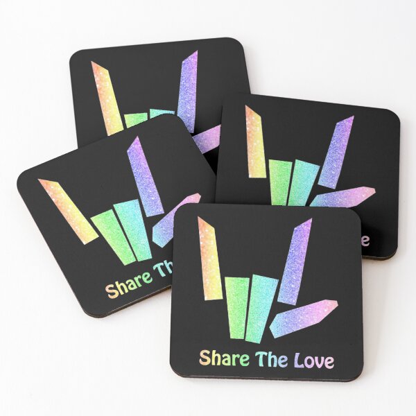 Item preview, Rainbow Share The Love designed and sold by Cobebandiem.