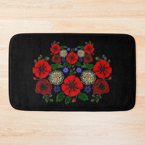 Item preview, Floral Ukraine Retro Vintage Ukrainian Embroidery Vyshyvanka Style designed and sold by r-silver.