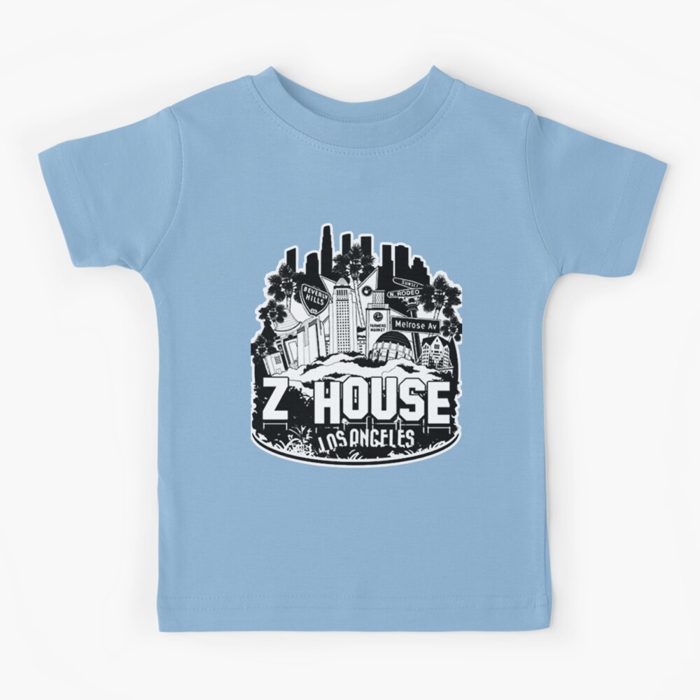 Z House Hollywood Los Angeles Cotton Graphic T-Shirt Essential T