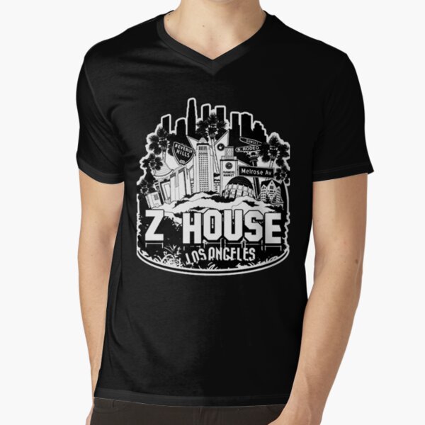 Z House Hollywood Los Angeles Cotton Graphic T-Shirt Essential T-Shirt for  Sale by CrollechJanokn